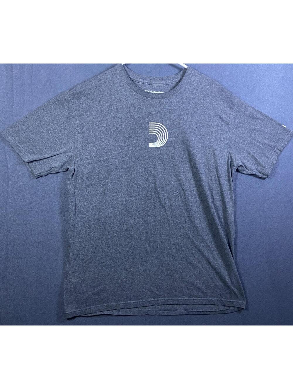 D'Addario Music Guitar Strings Logo T-Shirt Tee Shirt SustainU Recyled USA Sz. L